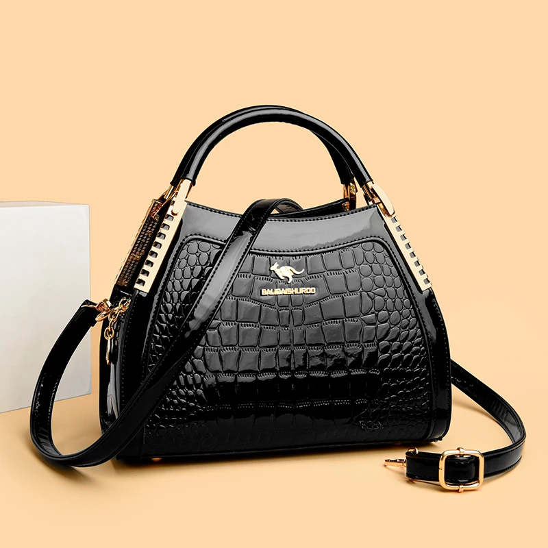 High Quality Patent Leather Three Layers Women Shoulder Bags Luxury Designer Messenger Casual Tote Bag Large Capacity Hand bags
High Quality Patent Leather Three Layers Women Shoulder Bags Luxury Designer Messenger Casual Tote Bag Large Capacity Hand bags