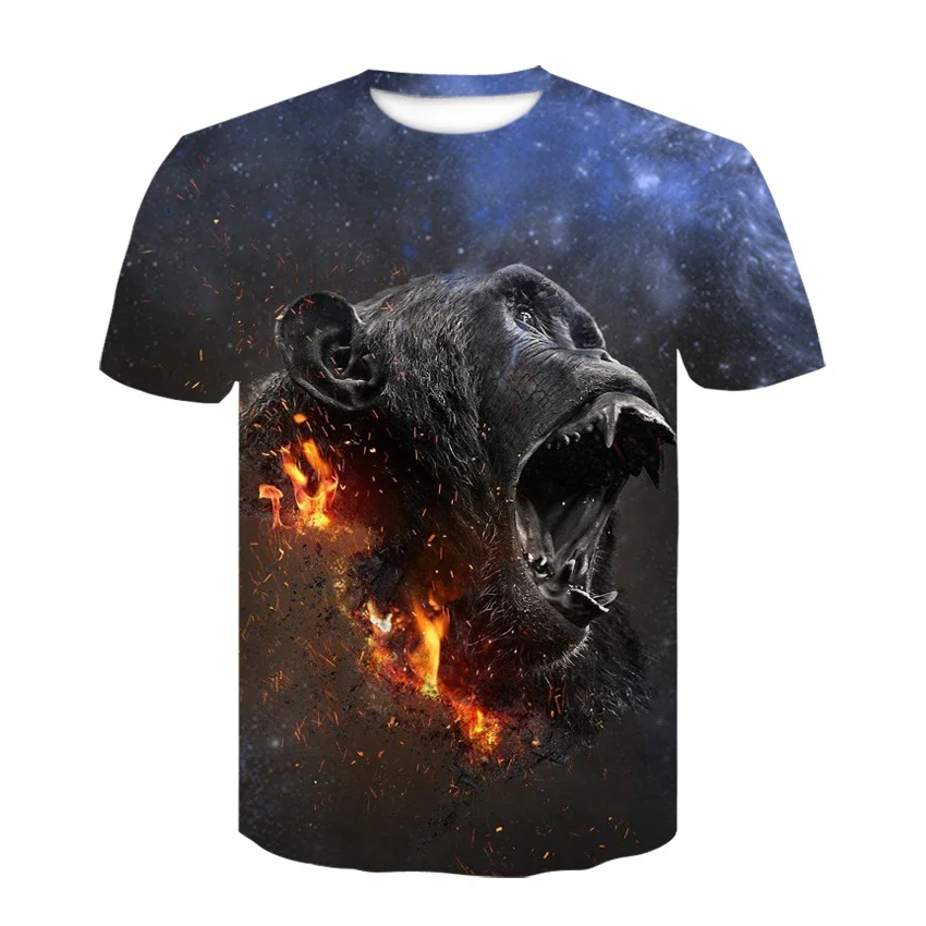 3D Fashion Funny Monkey Graphic t shirts Summer Casual Animal Pattern Men's t-shirt New Hip Hop Print Short Sleeve t-shirts Tops
3D Fashion Funny Monkey Graphic t shirts Summer Casual Animal Pattern Men's t-shirt New Hip Hop Print Short Sleeve t-shirts Tops