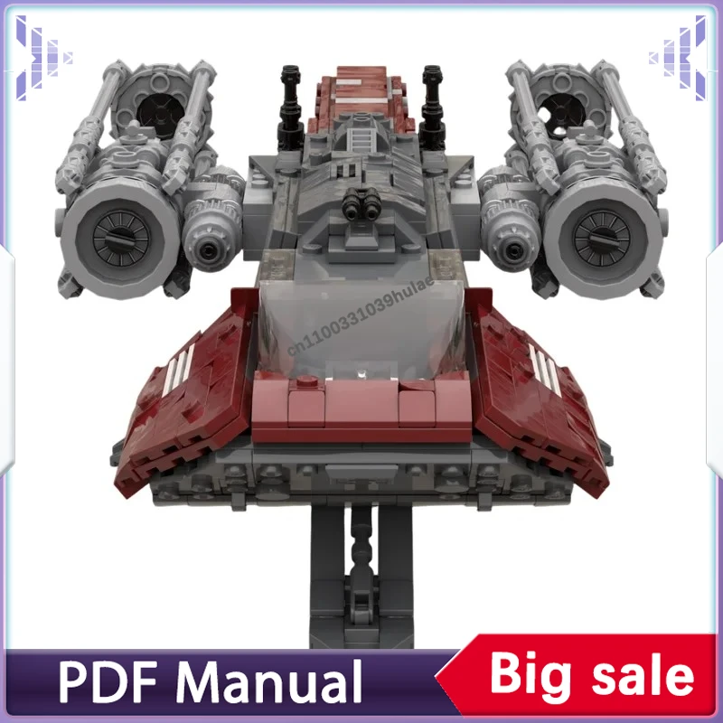 Sci-fi MOC Spaceship Building Bricks, Interstellar Combat Spaceship with Exquisite Custom Assembled Creative Deep Space Vehicle
Sci-fi MOC Spaceship Building Bricks, Interstellar Combat Spaceship with Exquisite Custom Assembled Creative Deep Space Vehicle
