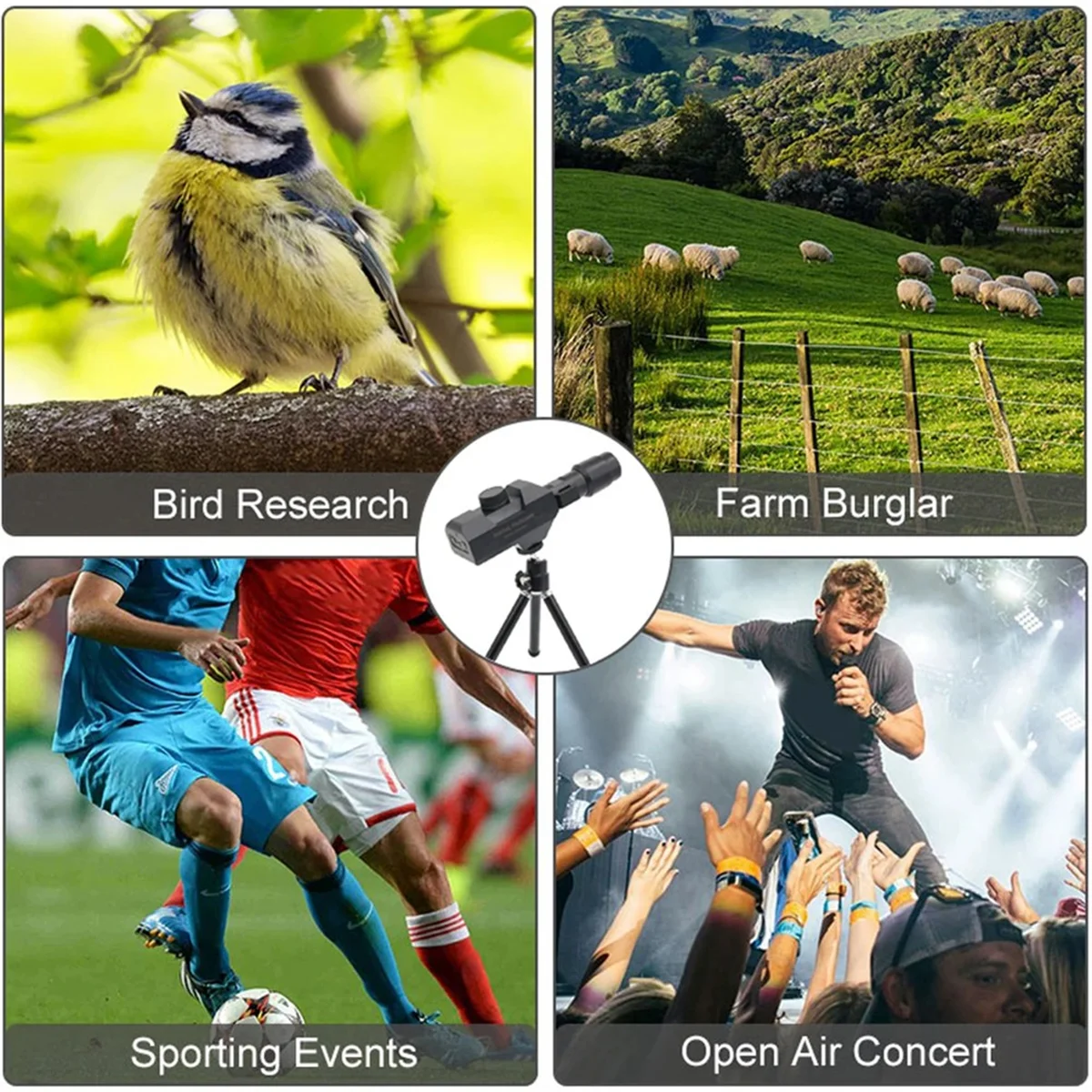 A93Z WiFi Digital Telescope 70X Large Aperture Objective Lens 2MP Photos Videos Mobile-Detective Positioning Monocular
A93Z WiFi Digital Telescope 70X Large Aperture Objective Lens 2MP Photos Videos Mobile-Detective Positioning Monocular