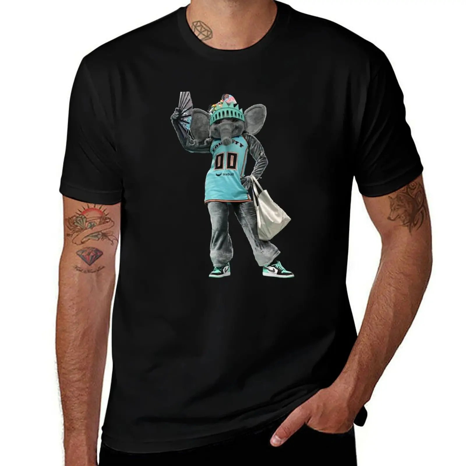 Ellie the Elephant WNBA Mascot T-Shirt Quick Dry Fishing T-Shirt
Ellie the Elephant WNBA Mascot T-Shirt Quick Dry Fishing T-Shirt