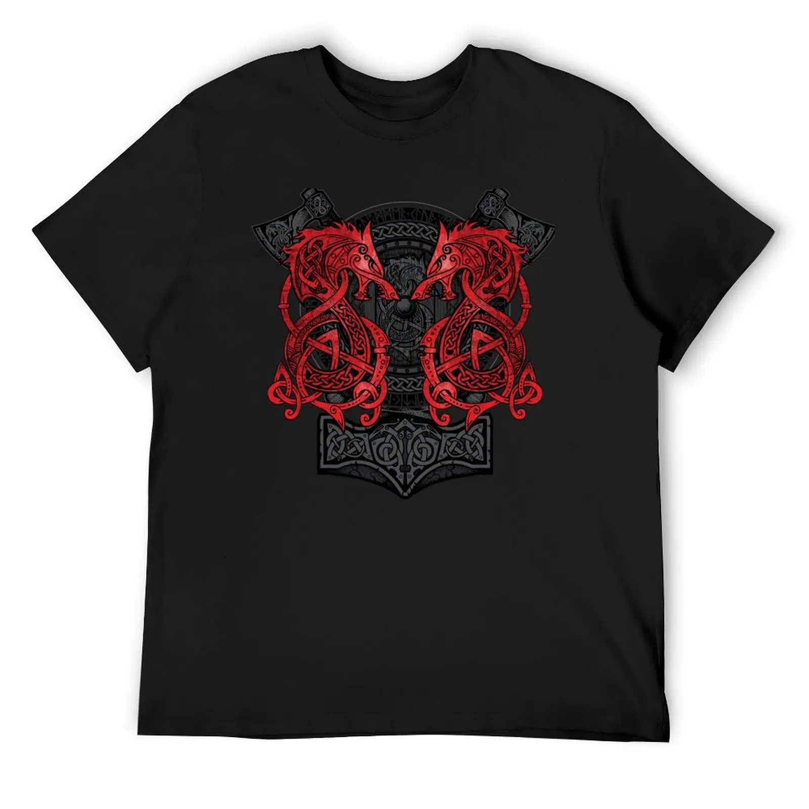 Fighting Fenrir Red T-Shirt custom shirt summer clothes vintage mens tall t shirts
Fighting Fenrir Red T-Shirt custom shirt summer clothes vintage mens tall t shirts