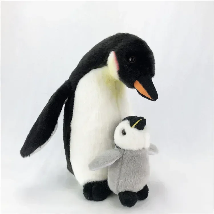 28cm Soft Stuffed Animals Doll Simulation Lifelike Mother Penguin Baby Penguin Plush Toy Birthday Gifts
28cm Soft Stuffed Animals Doll Simulation Lifelike Mother Penguin Baby Penguin Plush Toy Birthday Gifts