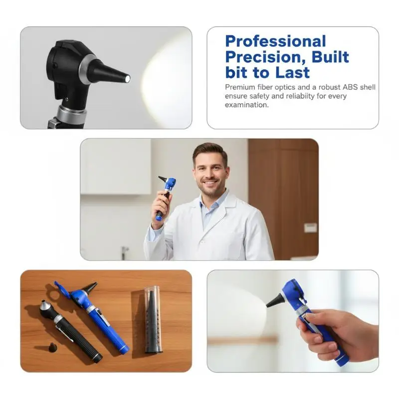 Professional Otoscope Ear Scope With Light Ear Infection Detector Perfect For Nursing & Students For Kids And Adults
Professional Otoscope Ear Scope With Light Ear Infection Detector Perfect For Nursing & Students For Kids And Adults