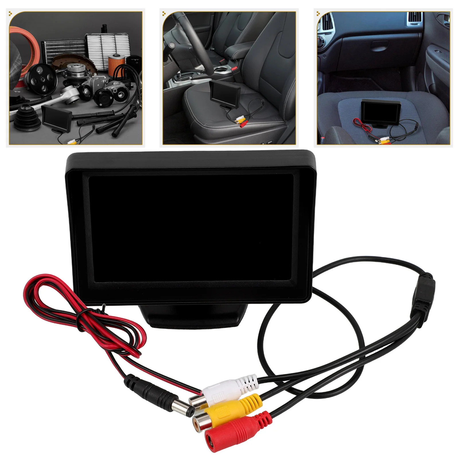 Folding Rear View Mirror Display Screen For Car Backup Camera Monitor Universal Compatibility Easy Installation Reverse
Folding Rear View Mirror Display Screen For Car Backup Camera Monitor Universal Compatibility Easy Installation Reverse