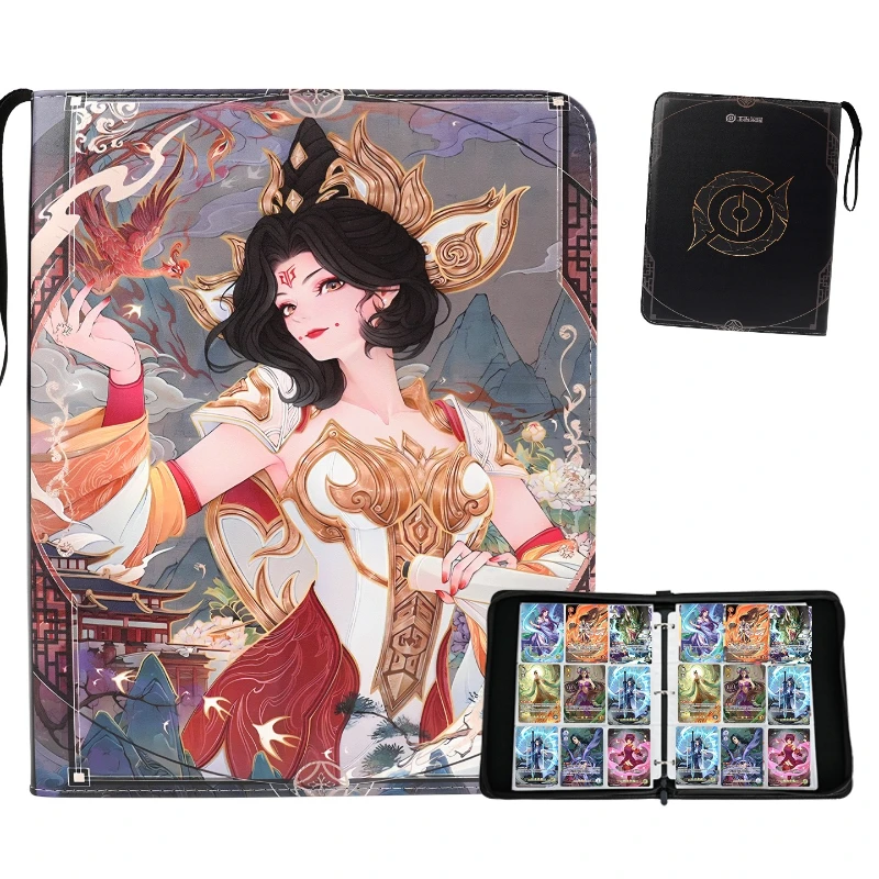 King of Glory Anime Large Capacity Gong Sunli Yang Yuhuan Yun Ying Luxury Leather Zipper Children's Waterproof Collection Book
King of Glory Anime Large Capacity Gong Sunli Yang Yuhuan Yun Ying Luxury Leather Zipper Children's Waterproof Collection Book