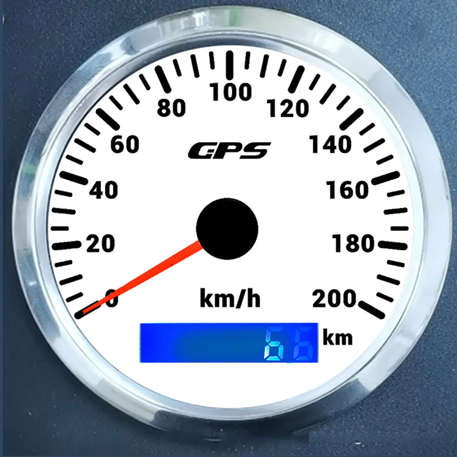 QJ Universal 85MM GPS Speedometer Gauge Red LED Backlight For Motorcycle Marine Boat Truck 60 Kmh 200 Kmh Speed Gauge Meter
QJ Universal 85MM GPS Speedometer Gauge Red LED Backlight For Motorcycle Marine Boat Truck 60 Kmh 200 Kmh Speed Gauge Meter