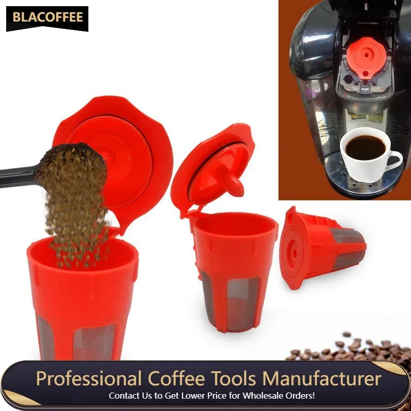3pcs Reusable Coffee K Cup Filter Kuerig Refillable K-Carafe Coffee Filter Capsule Cup Replacement Orange Keurig K Cup
3pcs Reusable Coffee K Cup Filter Kuerig Refillable K-Carafe Coffee Filter Capsule Cup Replacement Orange Keurig K Cup