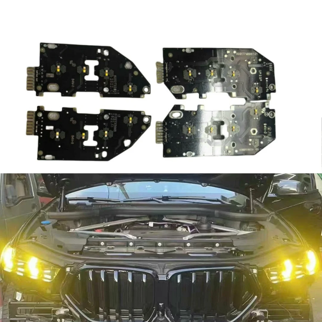 НОВЫЙ светодиодный модуль фар DRL дневных ходовых огней лимонно-желтый для BMW X5 G18 2024 2025
НОВЫЙ светодиодный модуль фар DRL дневных ходовых огней лимонно-желтый для BMW X5 G18 2024 2025
