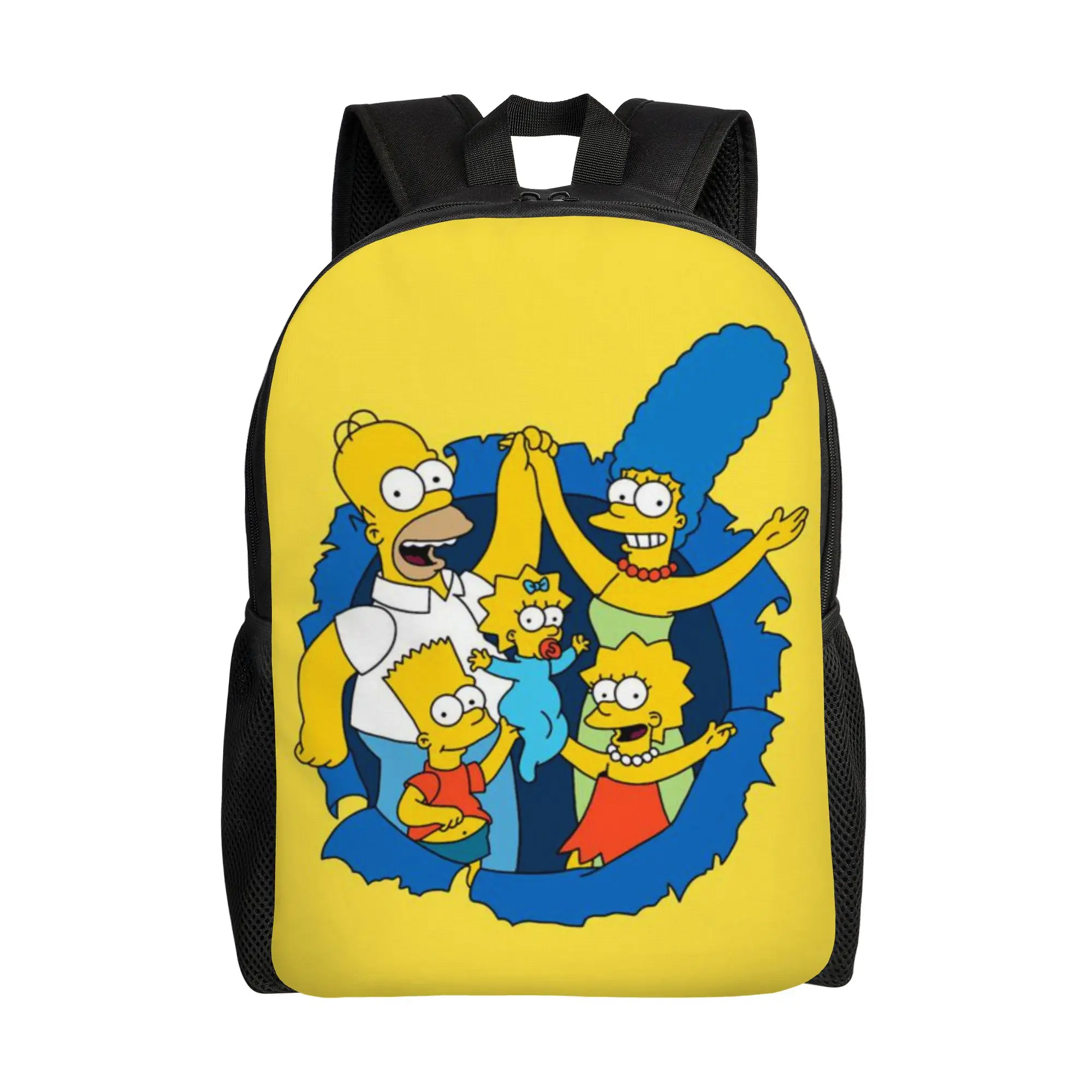 Back to school season Yellow Anime Characters Rucksack The Simpsons For Women Portable Backpack
Back to school season Yellow Anime Characters Rucksack The Simpsons For Women Portable Backpack