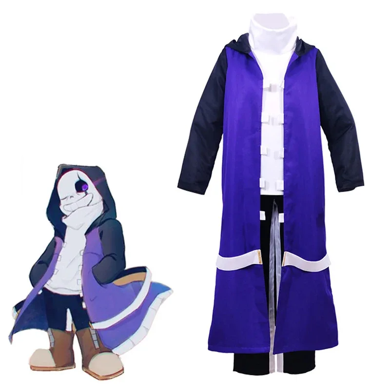 Anime Undertale Cosplay AU Sans Costume Epic Hooded Trench Coat Top Men Uniform Accessories Halloween Woman Suit Adult Man
Anime Undertale Cosplay AU Sans Costume Epic Hooded Trench Coat Top Men Uniform Accessories Halloween Woman Suit Adult Man
