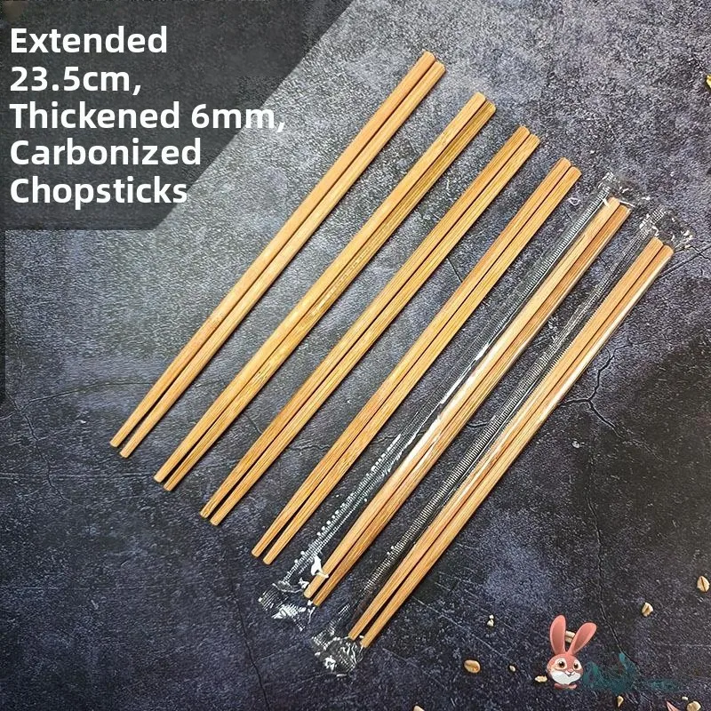 Disposable Carbonized Bamboo Chopstis Household Commercial Takeout Independent Paaging Restaurant Sanitary Thiened Exte...
Disposable Carbonized Bamboo Chopstis Household Commercial Takeout Independent Paaging Restaurant Sanitary Thiened Exte...