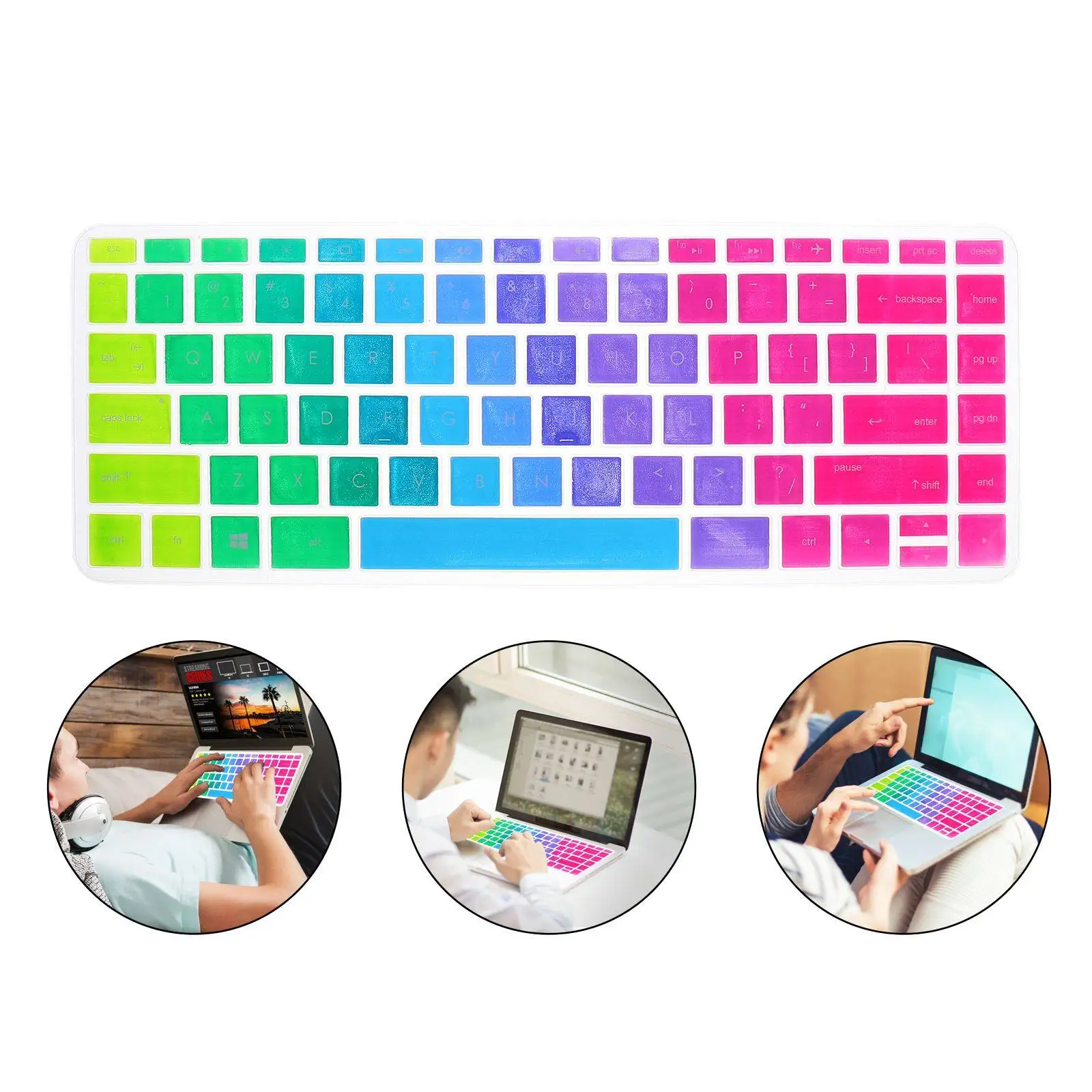 Silicone Keyboard Protective Skin Cover for 15-Bf Laptop Waterproof Leak-Proof Dirt-Proof Food-Grade Soft Non-Slip Washable
Silicone Keyboard Protective Skin Cover for 15-Bf Laptop Waterproof Leak-Proof Dirt-Proof Food-Grade Soft Non-Slip Washable