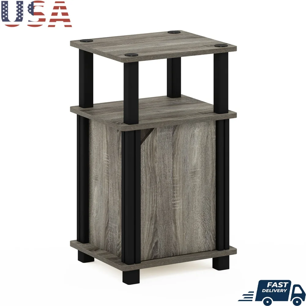 Brahms 3-Tier End Table with Door Storage Shelf Books Indoor Use Durable Composite Wood Modern Design Assembly Required
Brahms 3-Tier End Table with Door Storage Shelf Books Indoor Use Durable Composite Wood Modern Design Assembly Required