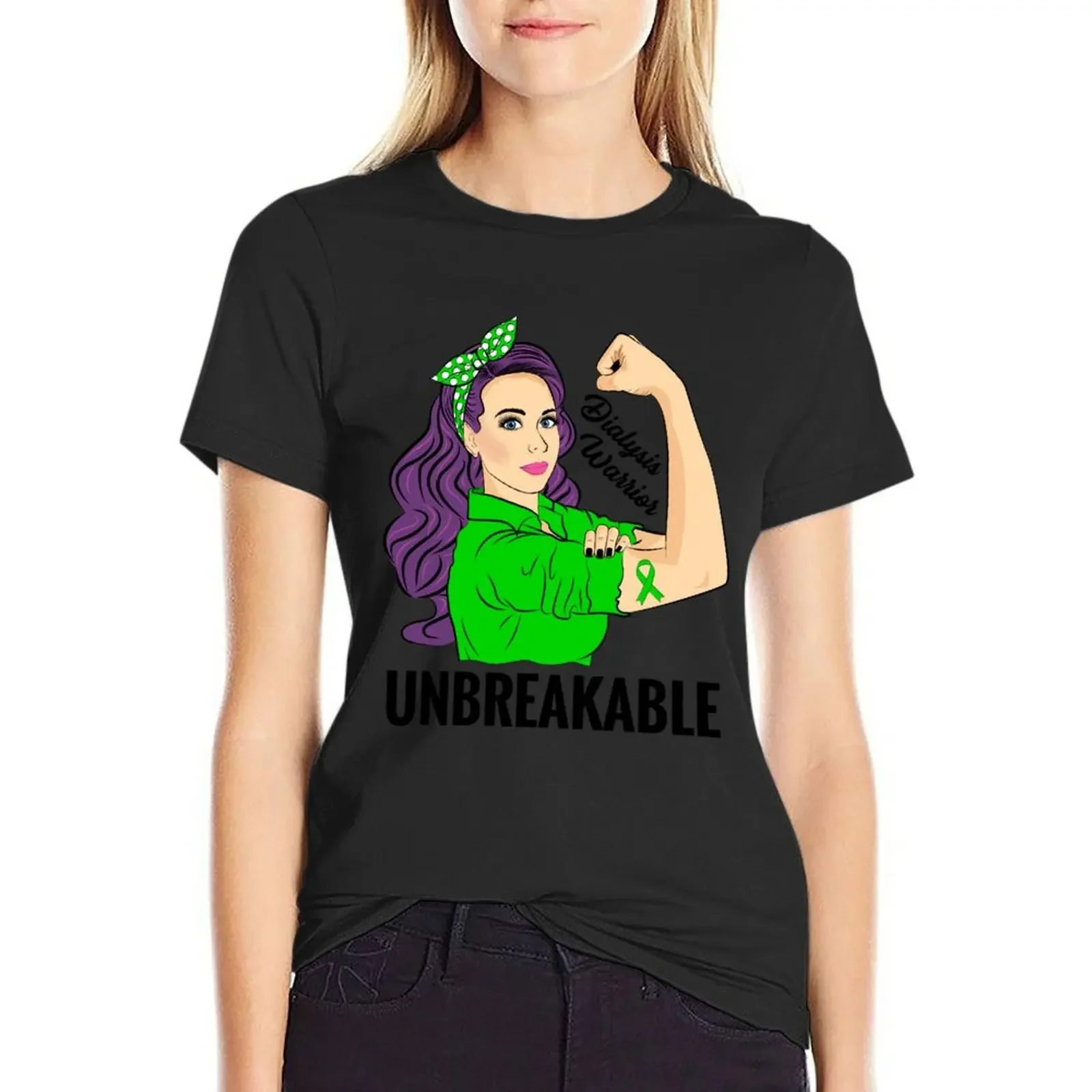 Dialysis Warrior Unbreakable Kidney Transplant Awareness T-Shirt anime quick drying clothes for Women
Dialysis Warrior Unbreakable Kidney Transplant Awareness T-Shirt anime quick drying clothes for Women
