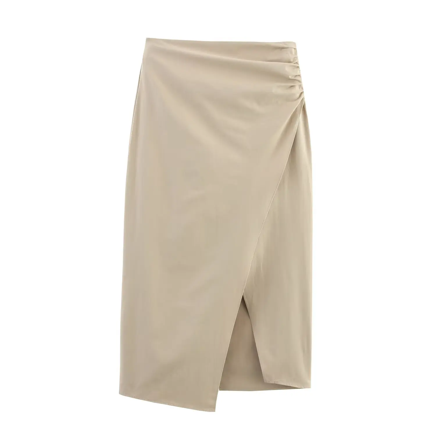 Europe and America Summer 2025 pleated skirt high waist irregular midi skirt fashionable slit hip-covered skirt
Europe and America Summer 2025 pleated skirt high waist irregular midi skirt fashionable slit hip-covered skirt