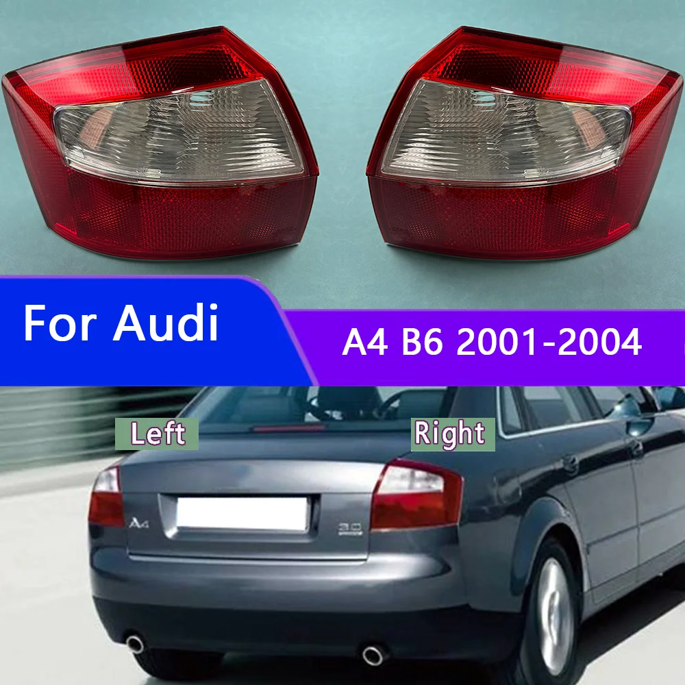 For Audi A4 B6 2001-2004 Rear Taillamp Lamp Cover Taillight Shell Transparent Lens Replace The Original Lampshade Plexiglass
For Audi A4 B6 2001-2004 Rear Taillamp Lamp Cover Taillight Shell Transparent Lens Replace The Original Lampshade Plexiglass