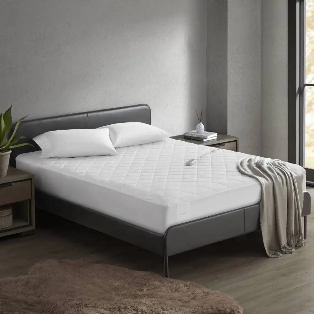 Heated Mattress Pad Twin Size White 1 PCS Home Textile Mattress Cover And Grippers
Heated Mattress Pad Twin Size White 1 PCS Home Textile Mattress Cover And Grippers