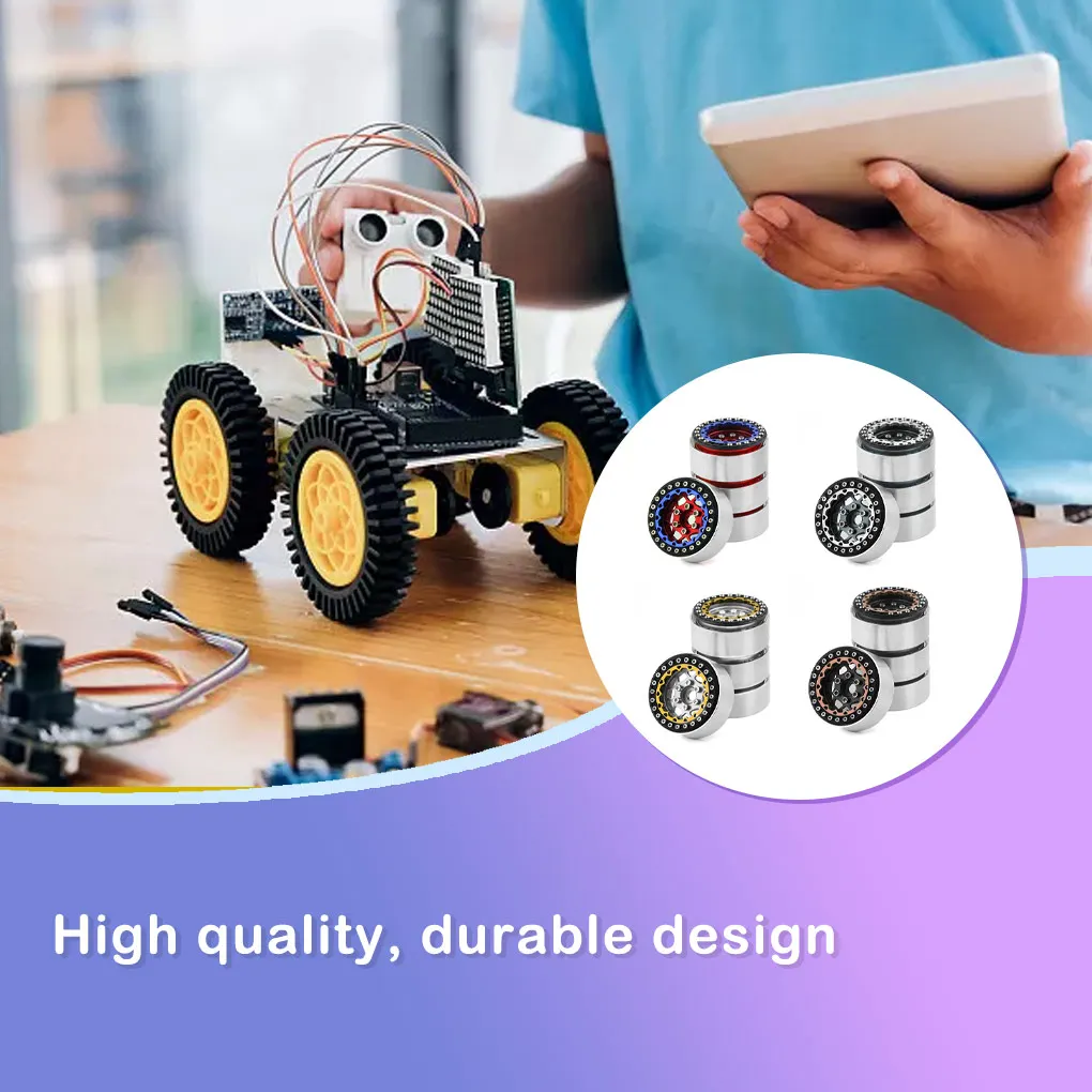 Metal Wheel Hub Car 1.9 Upgrade Lace Rim RC Crawler Adapters Supplies Durable Replacement for SCX10 trx4 RC Black+ Bronze
Metal Wheel Hub Car 1.9 Upgrade Lace Rim RC Crawler Adapters Supplies Durable Replacement for SCX10 trx4 RC Black+ Bronze
