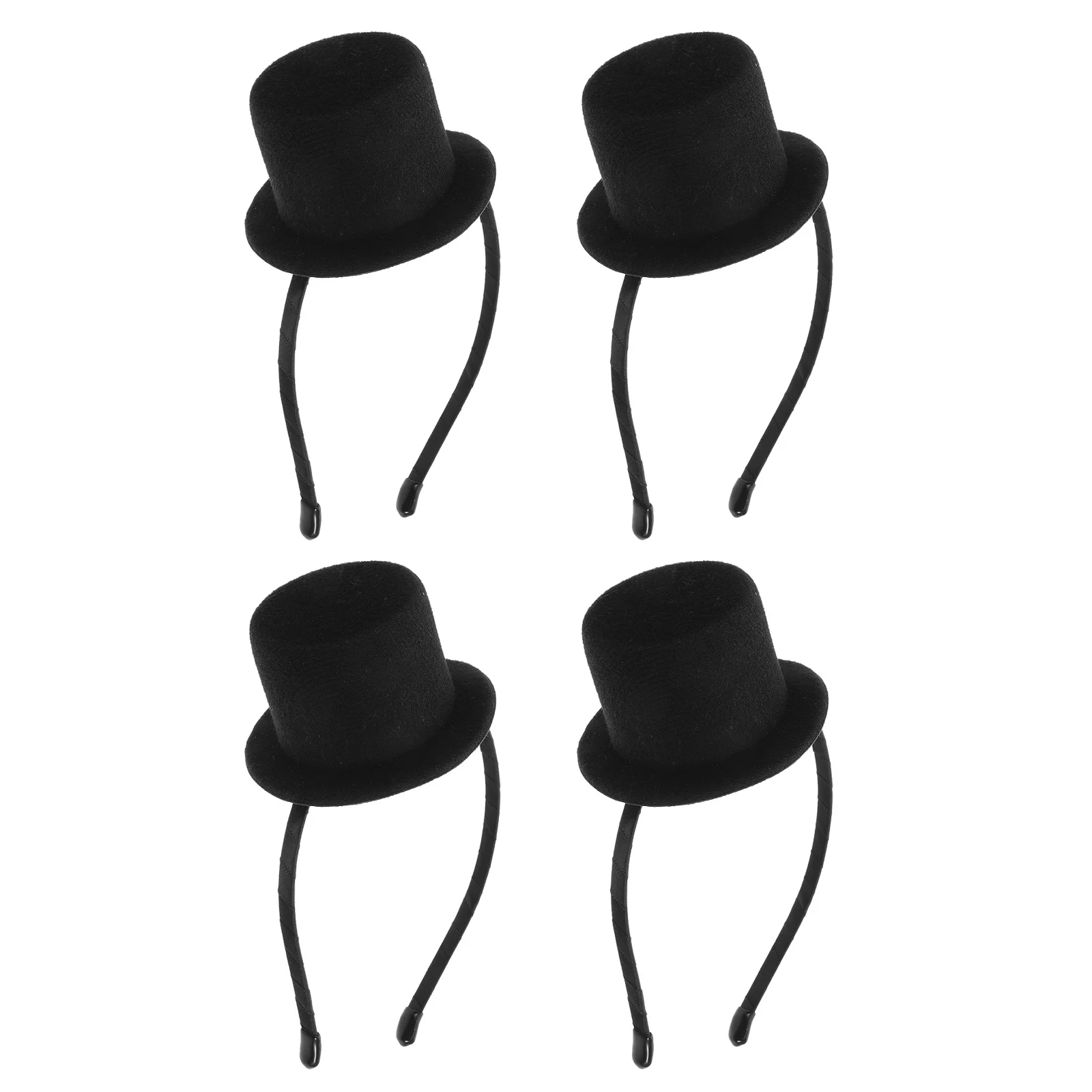 4Pcs Small Top Hat Headband Festive Headwear for Women Costume Gothic 1920S Roaring 20S Accessories Victorian Carnival Party
4Pcs Small Top Hat Headband Festive Headwear for Women Costume Gothic 1920S Roaring 20S Accessories Victorian Carnival Party