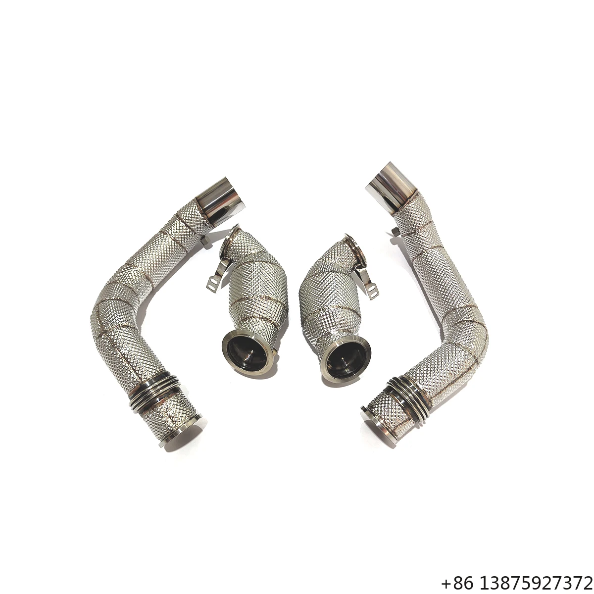 Ecnal for X5m X6m F95 F96 V8 4.4T High Performance SS304 Sports with Heat Shield Metal Catalytic Exhaust Front Downpipe
Ecnal for X5m X6m F95 F96 V8 4.4T High Performance SS304 Sports with Heat Shield Metal Catalytic Exhaust Front Downpipe