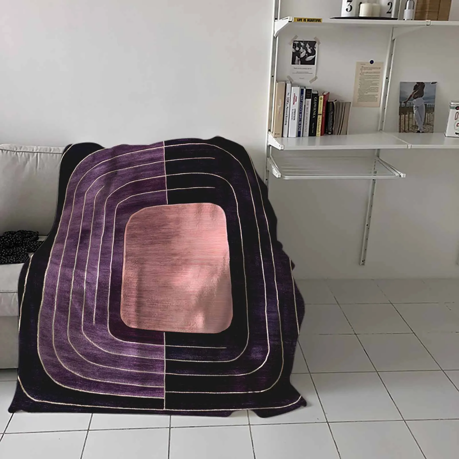 Роскошные фланелевые одеяла Impressionist Black Purple Line, которые можно стирать в машине, для дивана, дивана и кровати
Роскошные фланелевые одеяла Impressionist Black Purple Line, которые можно стирать в машине, для дивана, дивана и кровати
