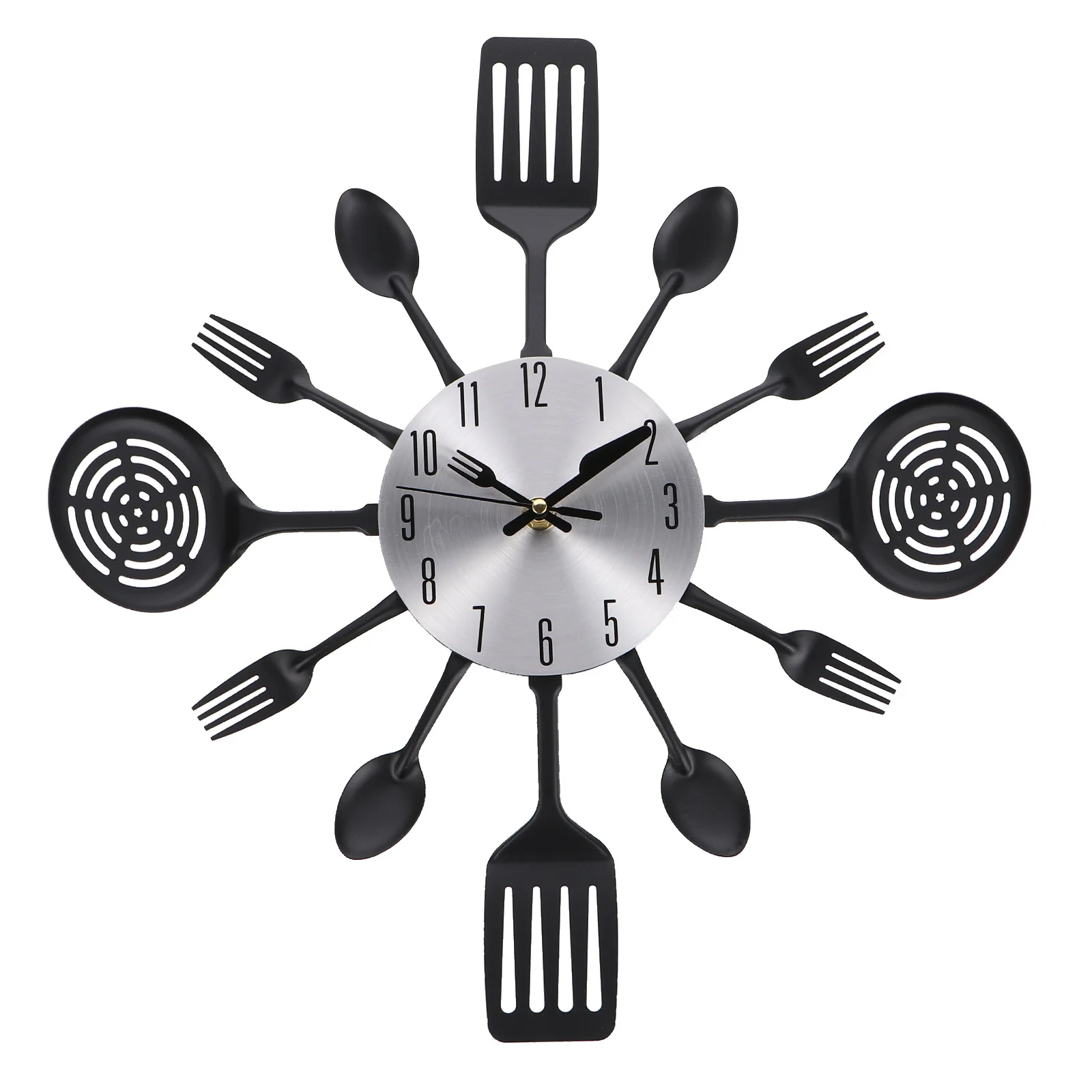 1Pcs Kitchen Wall Clock Modern Cutlery Style Quartz Movement Silent Sweep Decorative Wall Clock for Kitchen Dining
1Pcs Kitchen Wall Clock Modern Cutlery Style Quartz Movement Silent Sweep Decorative Wall Clock for Kitchen Dining