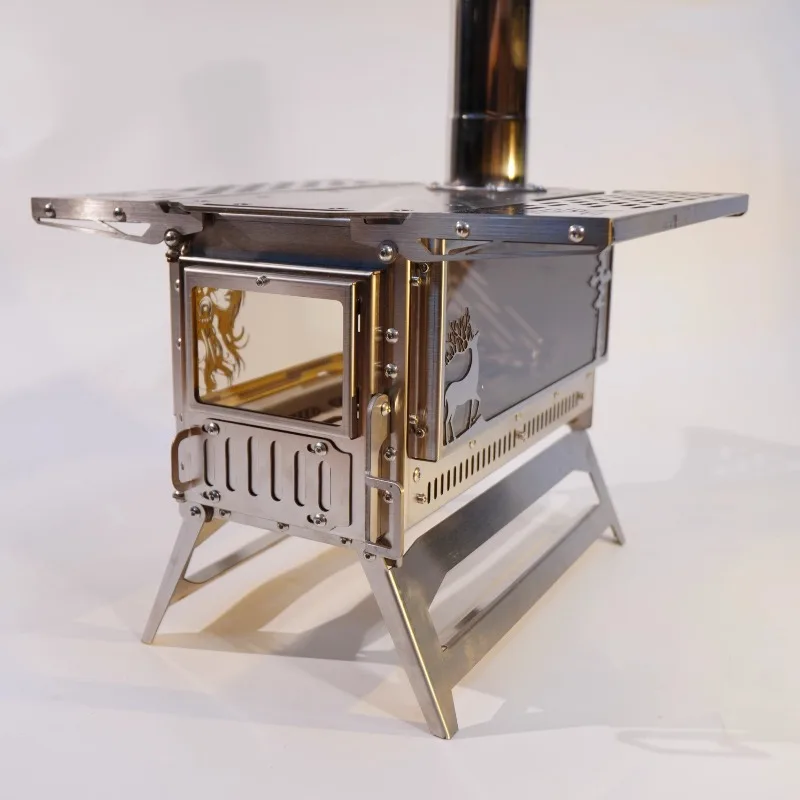 Secondary Burning Firewood Stove Winter Outdoor Stainless Steel Detachable Heating Furnace Burning Water Camping Supplies
Secondary Burning Firewood Stove Winter Outdoor Stainless Steel Detachable Heating Furnace Burning Water Camping Supplies