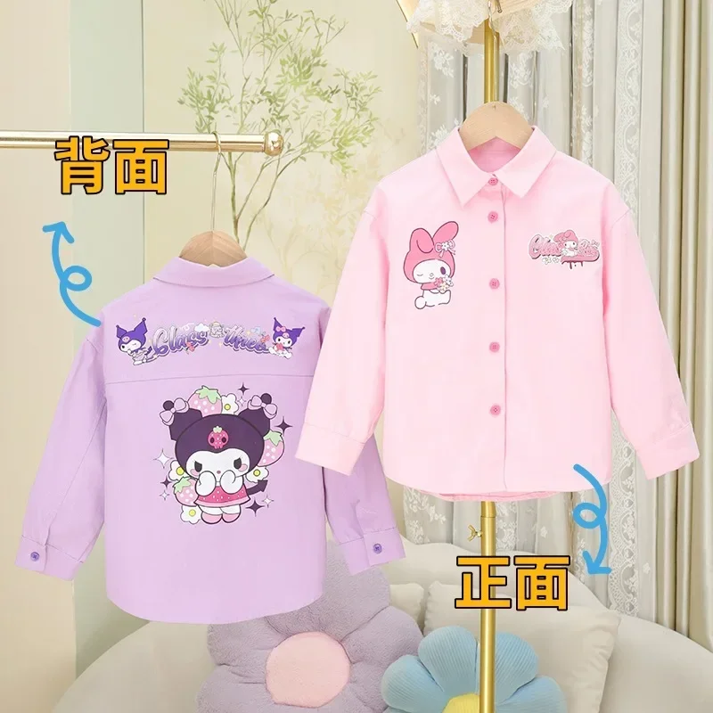 2024 Kuromi My Melody Anime Kawaii Sanrio Long Sleeve Coat Cute Cartoon Baby Top Shirt Jacket Clothing Ins Gifts for Kids
2024 Kuromi My Melody Anime Kawaii Sanrio Long Sleeve Coat Cute Cartoon Baby Top Shirt Jacket Clothing Ins Gifts for Kids
