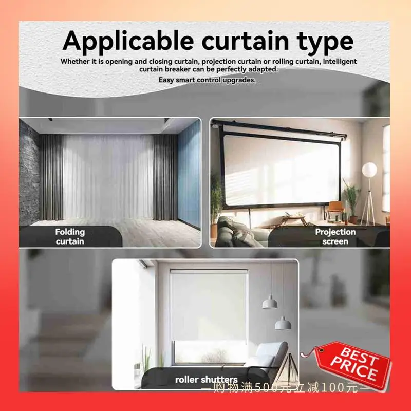 ABNR WIFI Smart Curtain Switch Module Connect Curtain Electric Motor Intelligent Switch Work With Alexa/Google Home
ABNR WIFI Smart Curtain Switch Module Connect Curtain Electric Motor Intelligent Switch Work With Alexa/Google Home