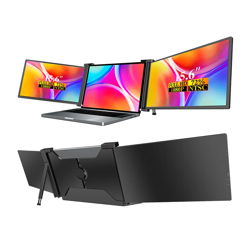 Hot Selling Portable 15.6 Inch Dual For Laptop Triple Screen Extender 1080P FHD Plug And Play
Hot Selling Portable 15.6 Inch Dual For Laptop Triple Screen Extender 1080P FHD Plug And Play