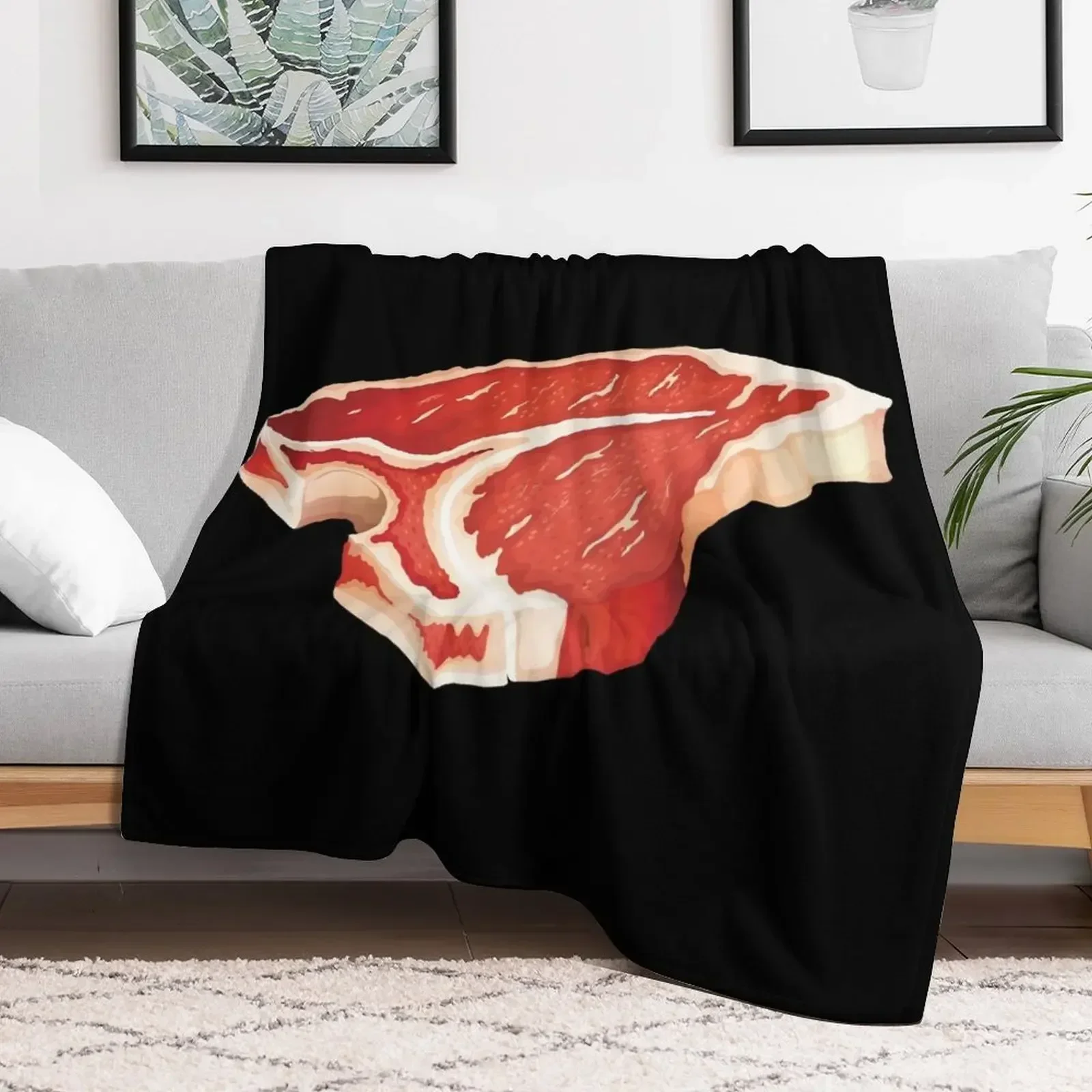Raw T-Bone Beef Steak Throw Blanket christmas gifts Decorative Sofas Blankets
Raw T-Bone Beef Steak Throw Blanket christmas gifts Decorative Sofas Blankets