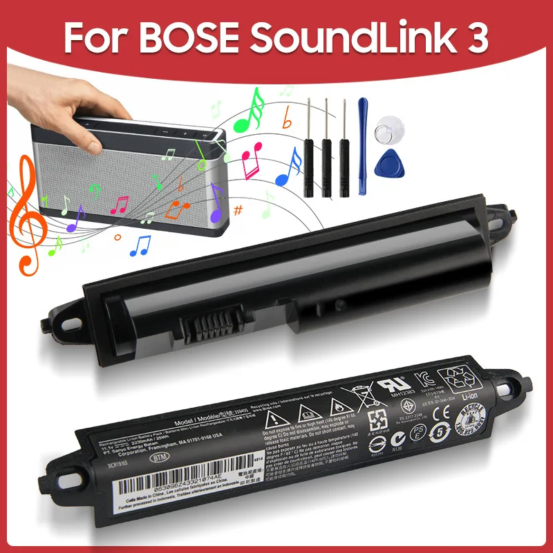Премиум-сменный аккумулятор 330105 330105 A 330107 330107 A 359495 359498 Для BOSE SoundLink III SoundLink 1 2 3 Bluetooth-динамик
Премиум-сменный аккумулятор 330105 330105 A 330107 330107 A 359495 359498 Для BOSE SoundLink III SoundLink 1 2 3 Bluetooth-динамик