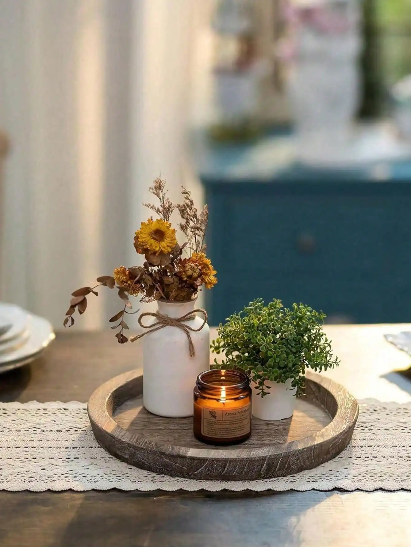 1 шт. винтажный круглый деревянный поднос в деревенском стиле: летняя тема - декор для вечеринки/кухни/гостиной
1 шт. винтажный круглый деревянный поднос в деревенском стиле: летняя тема - декор для вечеринки/кухни/гостиной