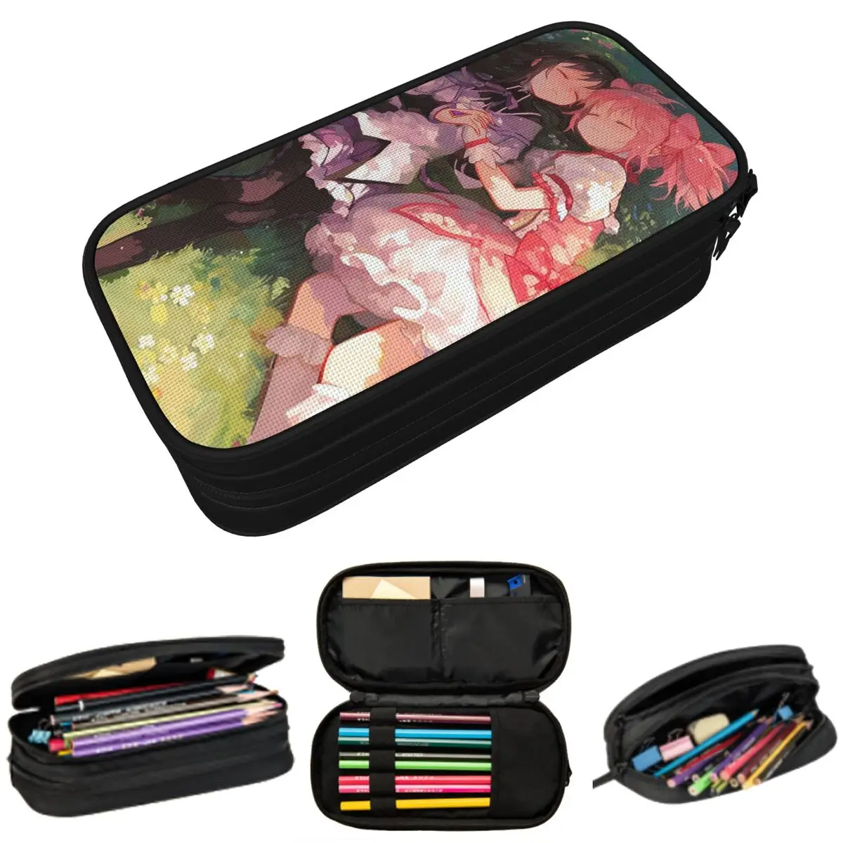Mahou Shoujo Homura Akemi Madoka Magica Anime Pencil Case for Kids School Pen Box Pencil Bag Stationery Supplies Pen Holder Bag
Mahou Shoujo Homura Akemi Madoka Magica Anime Pencil Case for Kids School Pen Box Pencil Bag Stationery Supplies Pen Holder Bag