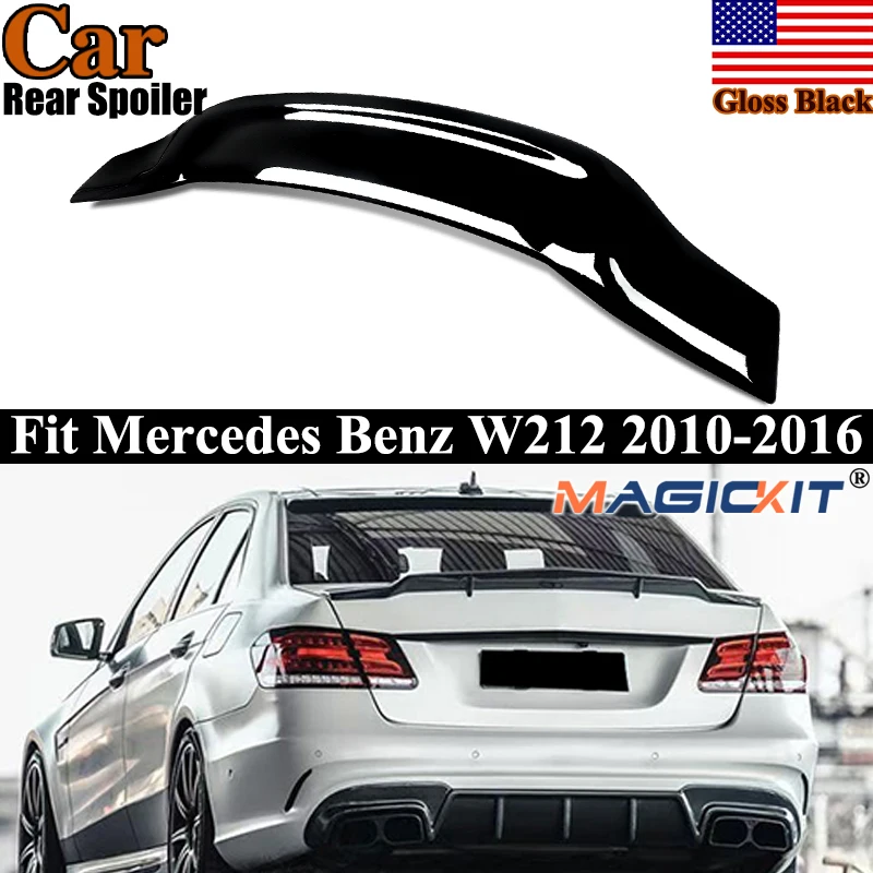 RT Style Rear Trunk Spoiler For 2008-2016 W212 E350 E500 E63 AMG 4Door Glossy Black Rear Spoilers Tail Wing Body Kit Maigickit
RT Style Rear Trunk Spoiler For 2008-2016 W212 E350 E500 E63 AMG 4Door Glossy Black Rear Spoilers Tail Wing Body Kit Maigickit