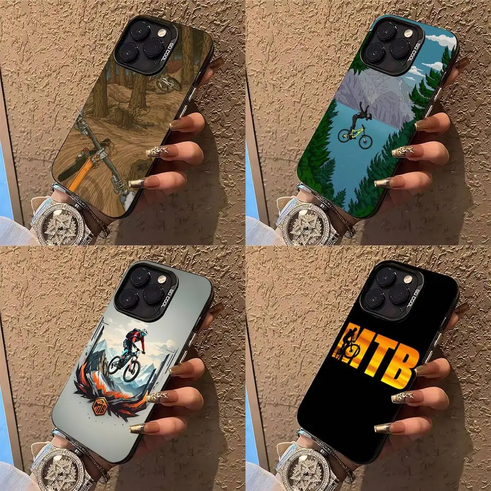Mountain bike MTB Phone Case For iPhone 17,16,15,14,13,12,X,8,Pro,Max,Plus,E,SE4,Air,Mini IMD Matte Black
Mountain bike MTB Phone Case For iPhone 17,16,15,14,13,12,X,8,Pro,Max,Plus,E,SE4,Air,Mini IMD Matte Black