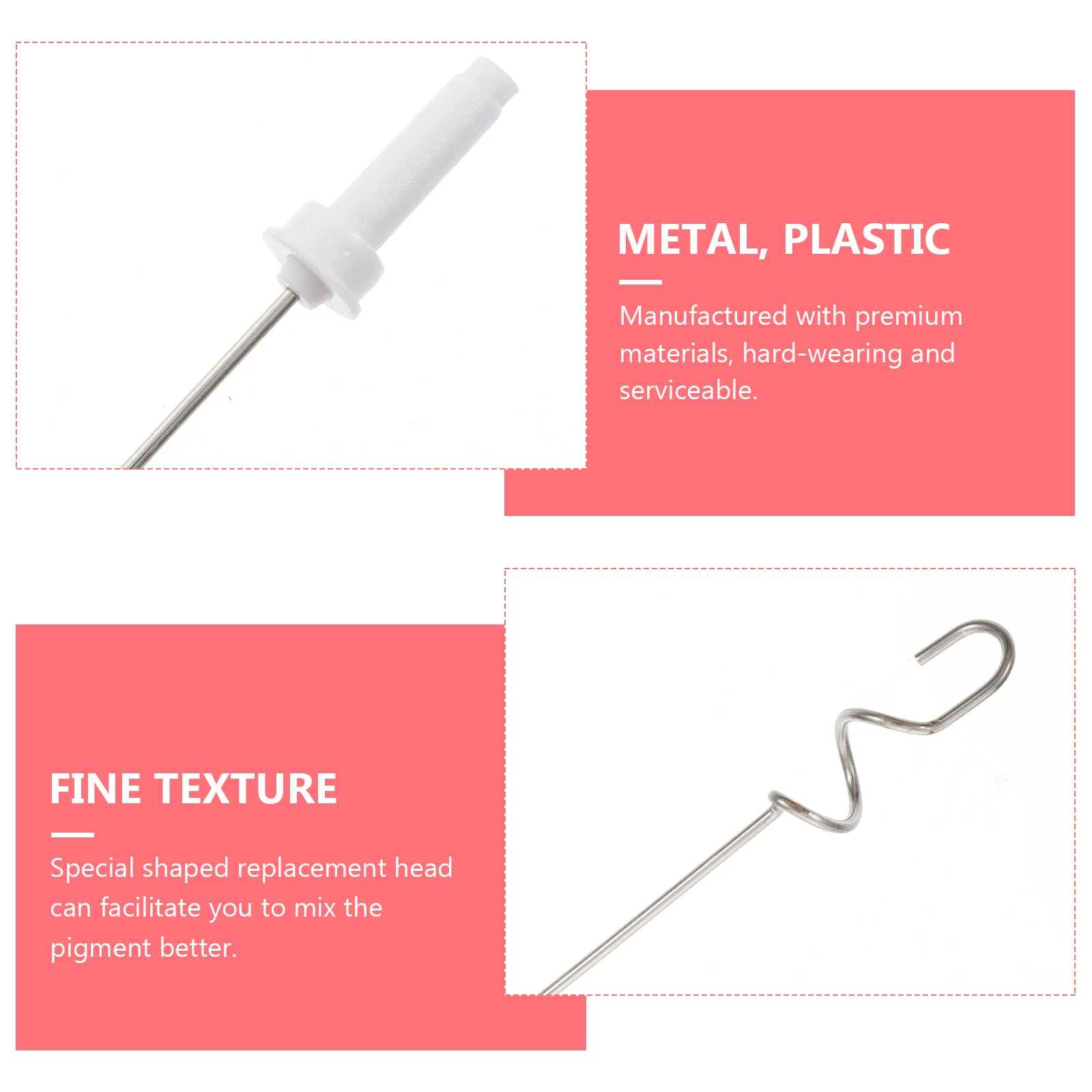 4pcs Metal Pigment Stirrer Heads Premium Replacement Tools For Watercolor Gouache Toning Electric Color Mixer Head Portable
4pcs Metal Pigment Stirrer Heads Premium Replacement Tools For Watercolor Gouache Toning Electric Color Mixer Head Portable