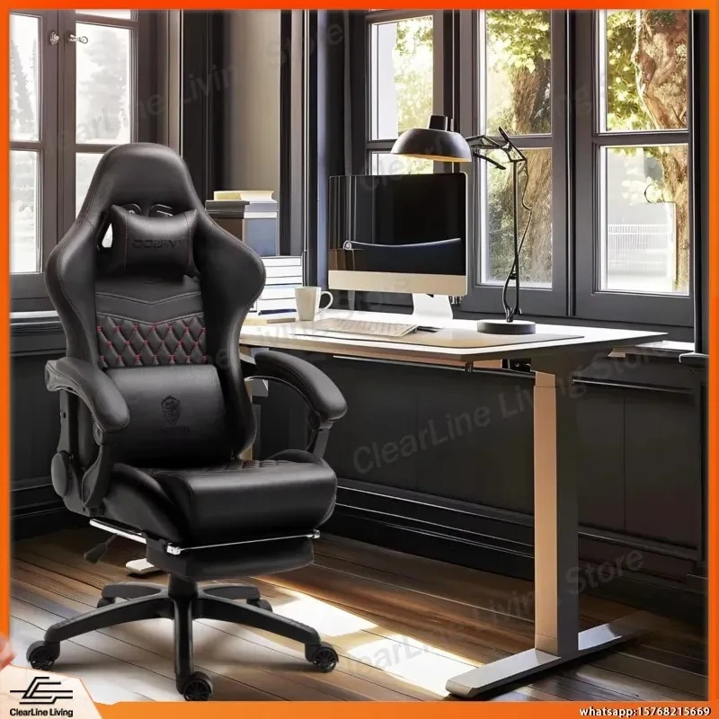 Ergonomic Big and Tall Gaming Chair with Footrest Massage Function Racing Style Reclining Office Chair for Home Office
Ergonomic Big and Tall Gaming Chair with Footrest Massage Function Racing Style Reclining Office Chair for Home Office