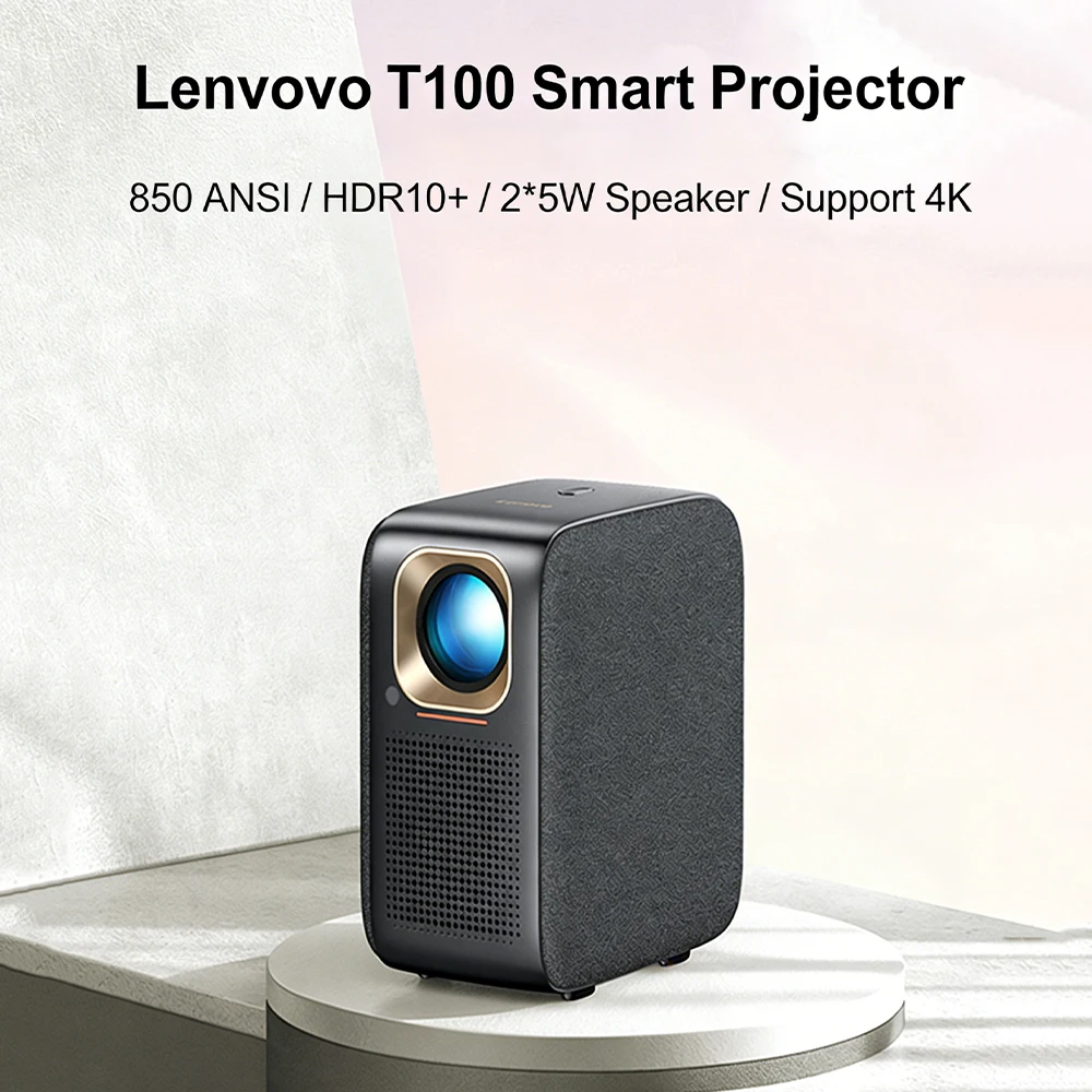 Проектор Lenovo T100 Full HD 1080P 4K TV 850 ANSI с Wi-Fi 6, для домашнего кинотеатра, с автофокусом, герметичным оптическим модулем
Проектор Lenovo T100 Full HD 1080P 4K TV 850 ANSI с Wi-Fi 6, для домашнего кинотеатра, с автофокусом, герметичным оптическим модулем