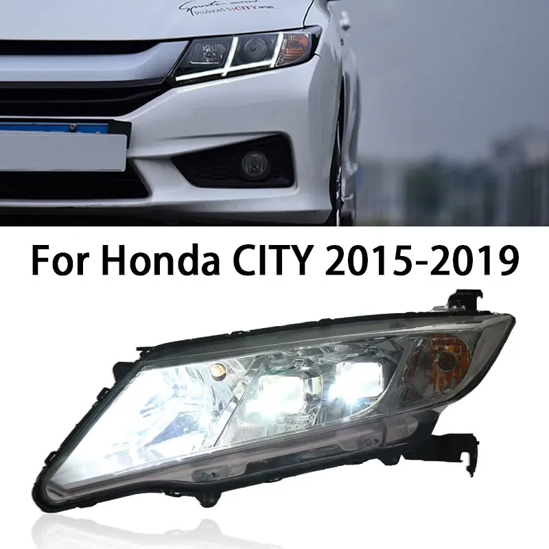 Led Head Lamp For Honda CITY LED Headlight 2015-2019 Headlights CITY DRL Turn Signal High Beam Angel Eye Projector Lens
Led Head Lamp For Honda CITY LED Headlight 2015-2019 Headlights CITY DRL Turn Signal High Beam Angel Eye Projector Lens