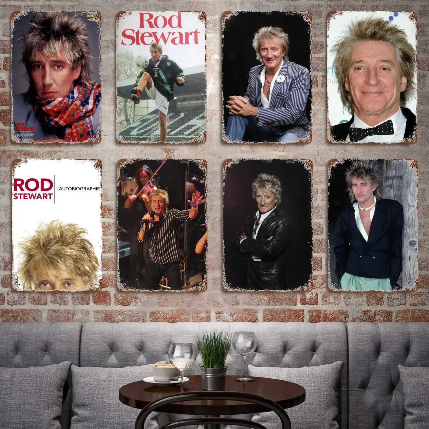 Rod Stewart Singers metal Decor Poster Vintage Tin Sign Metal Sign Decorative Plaque for Pub Bar Man Cave Club Wall Decoration
Rod Stewart Singers metal Decor Poster Vintage Tin Sign Metal Sign Decorative Plaque for Pub Bar Man Cave Club Wall Decoration