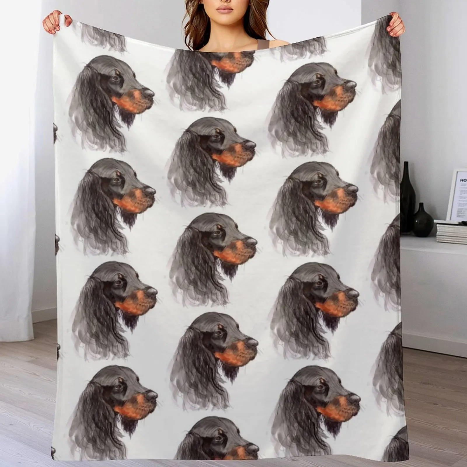 Gordon Setter Throw Blanket warm for winter wednesday valentine gift ideas Blankets
Gordon Setter Throw Blanket warm for winter wednesday valentine gift ideas Blankets