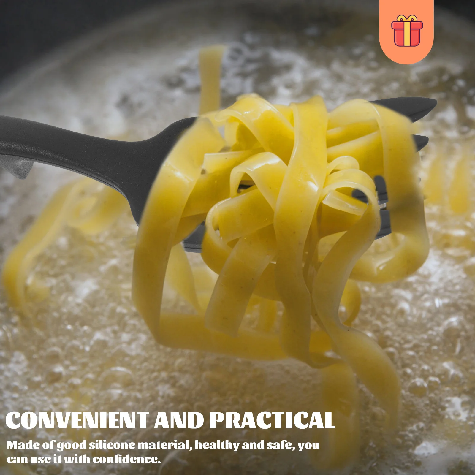 Silicone Cooking Forks Server Fork Reusable Salad Mixing Tongs Ergonomic Handle For Home Restaurant
Silicone Cooking Forks Server Fork Reusable Salad Mixing Tongs Ergonomic Handle For Home Restaurant