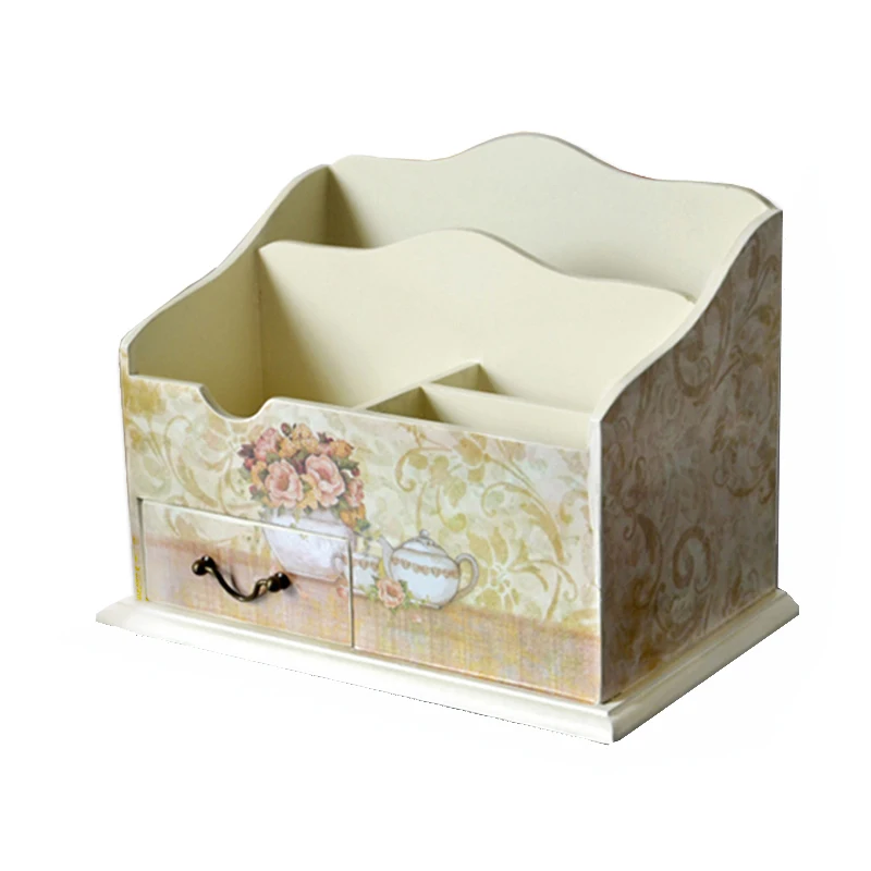 European Style Cosmetics Storage Box, Creative Painting, American Pastoral Wood Desk Finishing Box
European Style Cosmetics Storage Box, Creative Painting, American Pastoral Wood Desk Finishing Box