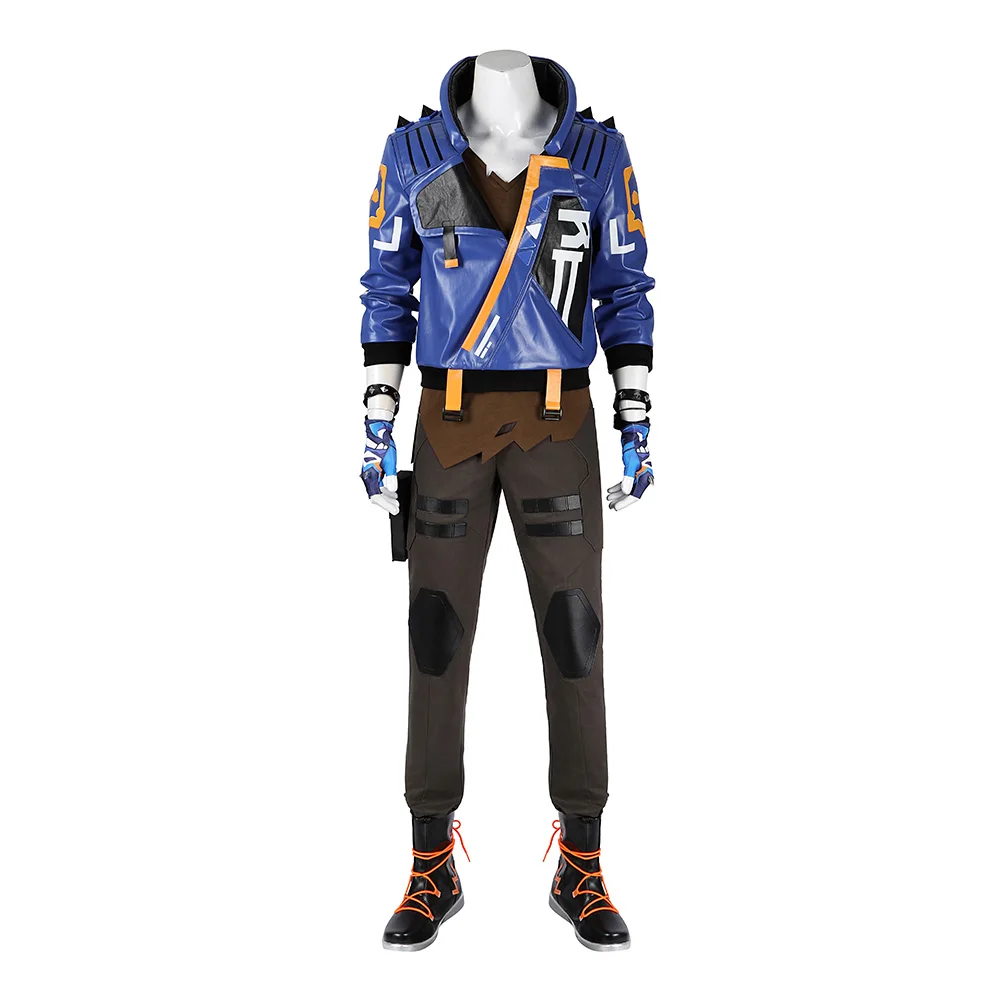 Yoru Cosplay Costume Valorant Jacket Pants Full Set Men Disguise Halloween Carnival Suit
Yoru Cosplay Costume Valorant Jacket Pants Full Set Men Disguise Halloween Carnival Suit