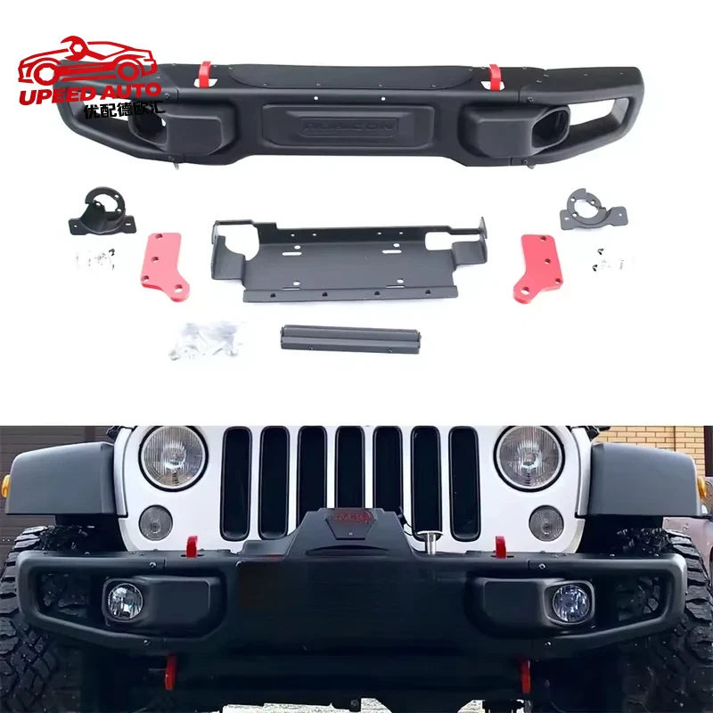 Suitable for 10th Anniversary Front Bumper Black Steel Jeep Wrangler JK 2007-2017 K001 NTRIX
Suitable for 10th Anniversary Front Bumper Black Steel Jeep Wrangler JK 2007-2017 K001 NTRIX
