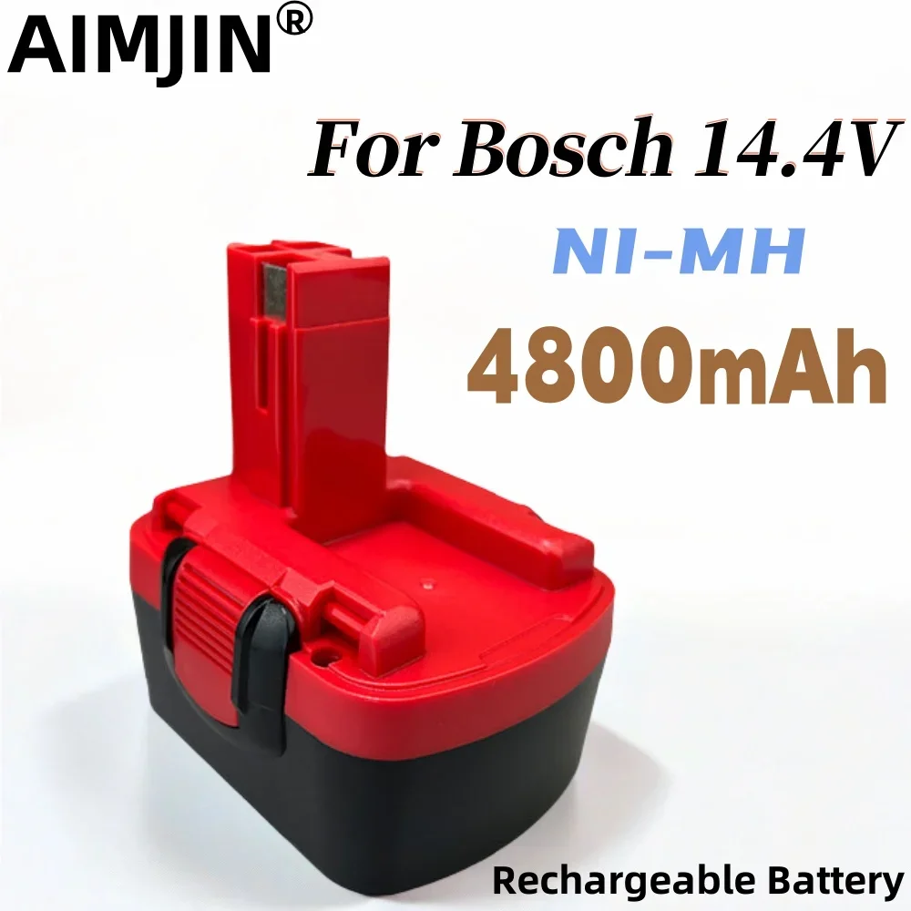 14.4V 4800mAh Replacement Battery For Bosch BAT038 BAT040 BAT140 BAT159 BAT041 Power Tool Rechargeable Battery
14.4V 4800mAh Replacement Battery For Bosch BAT038 BAT040 BAT140 BAT159 BAT041 Power Tool Rechargeable Battery