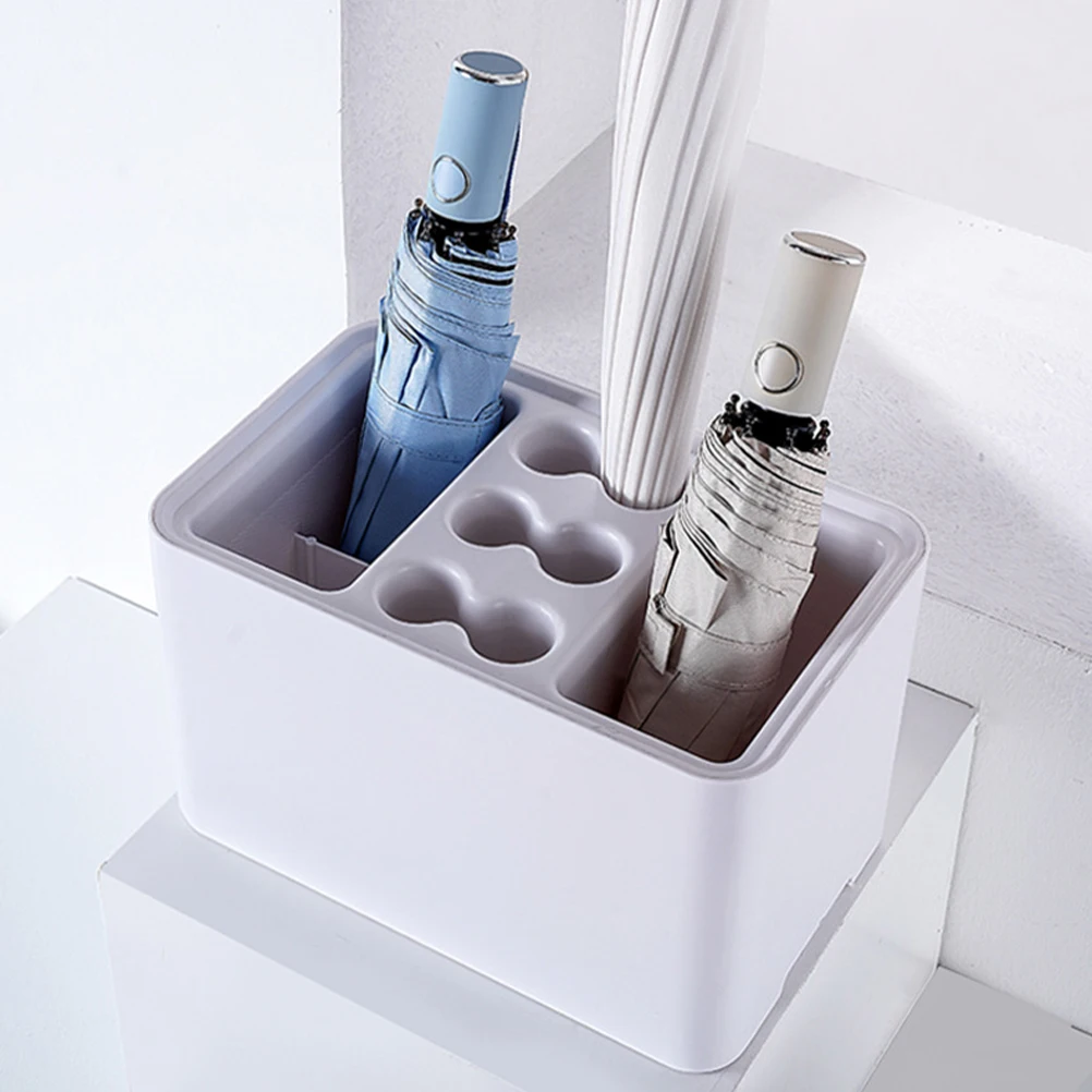 Umbrella Rack with Drain Tray Holder for Indoor Entryway Use Space Saving Umbrella Organizer for Long and Short Umbrellas
Umbrella Rack with Drain Tray Holder for Indoor Entryway Use Space Saving Umbrella Organizer for Long and Short Umbrellas