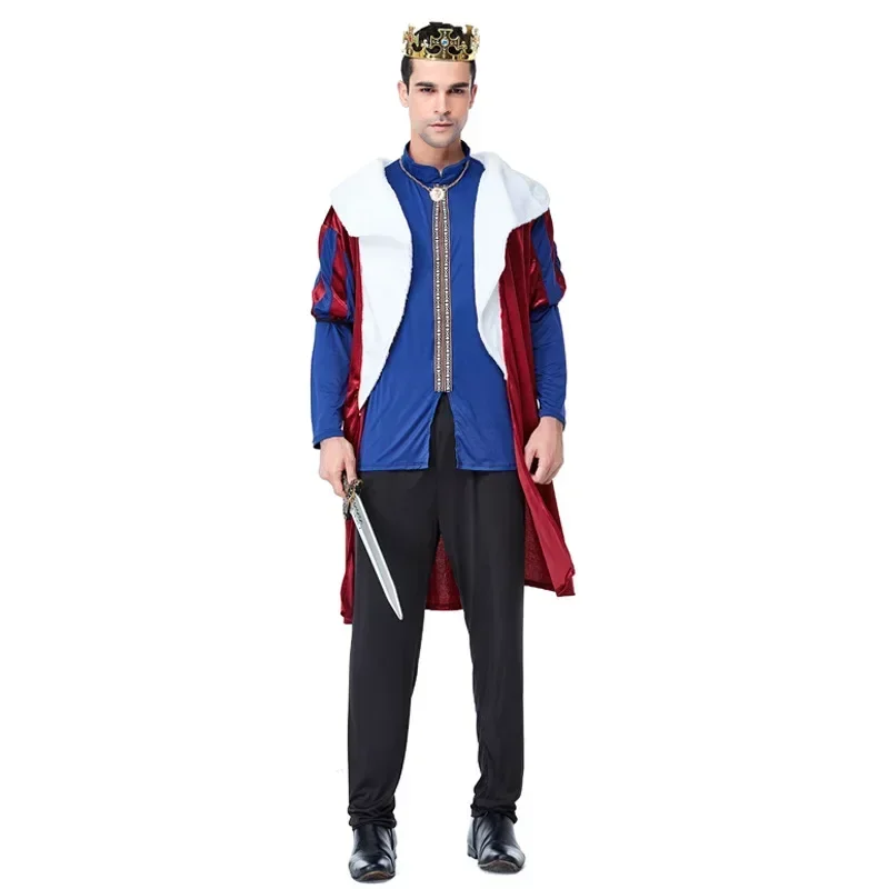 Medieval Royal Storybook Emperor King Queen Costume European Style for Halloween Carnival Mardi Gras Party Adult Unisex Dress
Medieval Royal Storybook Emperor King Queen Costume European Style for Halloween Carnival Mardi Gras Party Adult Unisex Dress